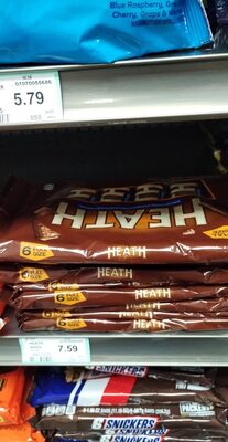 Milk chocolate english toffee bar