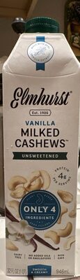 Milked Cashews W/vanilla