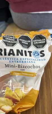 Mini-Bizcochos con Oliva & Parmesano