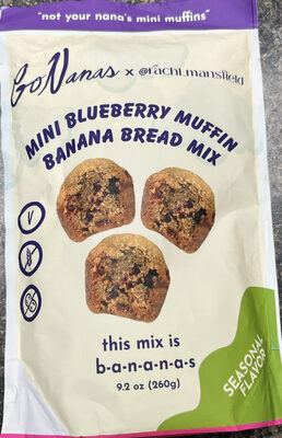 Mini Blueberry Muffin Banana Bread Mix
