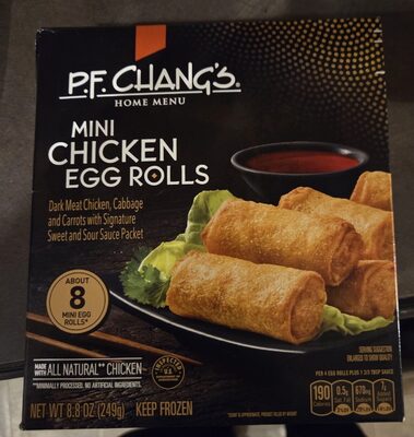 MINI CHICKEN EGG ROLLS