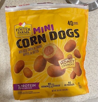 Mini corn dogs