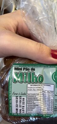 Mini Pão de Milho