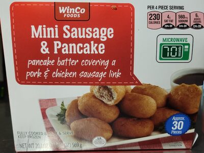 Mini Pancakes And Sausage By Winco