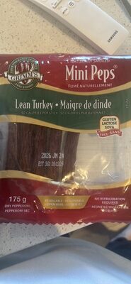 Mini Peps Lean Turkey