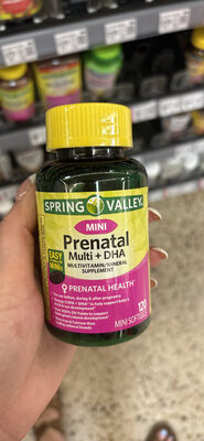 Mini Prenatal Multi + DHA