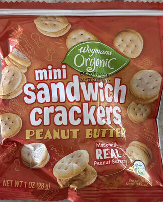 Mini Sandwich Crackers Peanut Butter