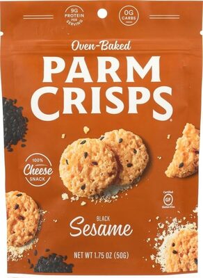 Mini Sesame Parmesan Crisps