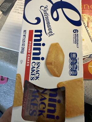 Mini Snack Cake - Pound Cake