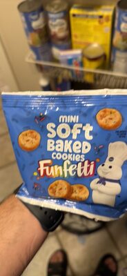 Mini Soft Baked Cookies Funfetti