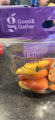 mini sweet peppers