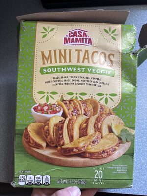 Mini Tacos Southwest Veggie