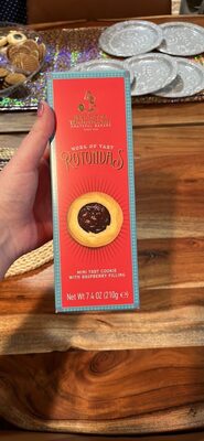 Mini Tart Cookie with Raspberry Filling