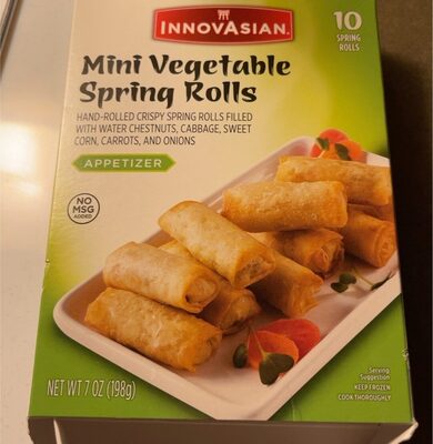 Mini Vegetable Spring Rolls