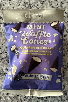 mini waffle cones