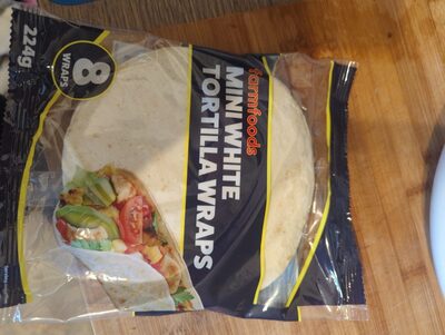 Mini White Tortilla Wraps