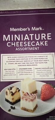 MINIATURE CHEESECAKE ASSORTMENT