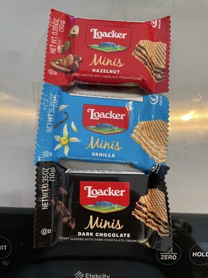 Minis Dark Chocolate Crispy Waffers