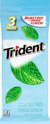 Mint bliss sugar-free gum