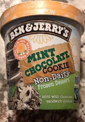 Mint Chocolate Cookie Non Dairy Frozen Dessert
