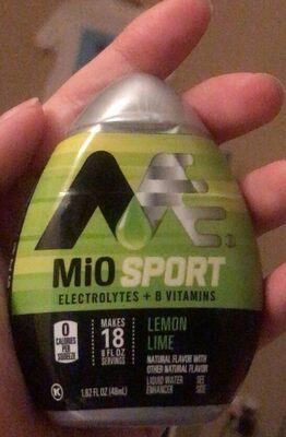 Mio Sport lemon lime