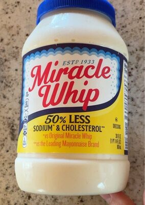 Miracle Whip less sodium