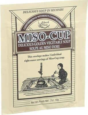 Miso-cup vegetable soup