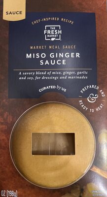 Miso Ginger Sauce