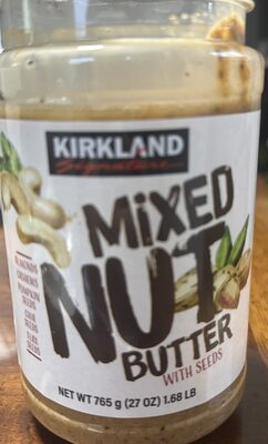 Mixed nut butter