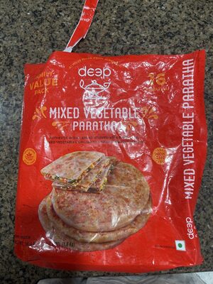 Mixed Vegetable Paratha