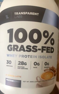 Mocha Latte Whey Protein Isolate