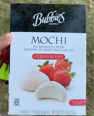 Mochi Premium Ice Cream Wrapped in Sweet Dough