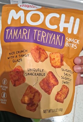 Mochi Snack Bites Tamari Teriyaki