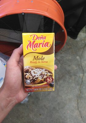 Mole ready to serve mexican sauce, mole