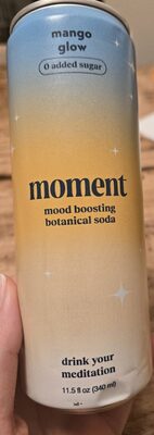 Moment Mango Glow Botanical Soda