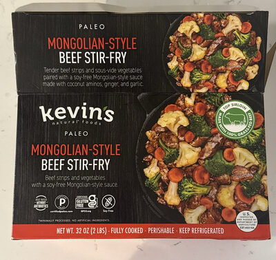 Mongolian-Style Beef Stir-Fry