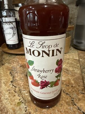 Monin Strawberry Rose Gourmet