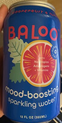 Mood-boosting sparkling water