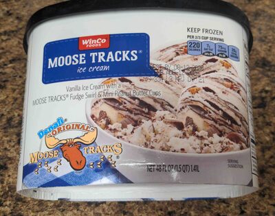 Moose Tracks Ice Cream