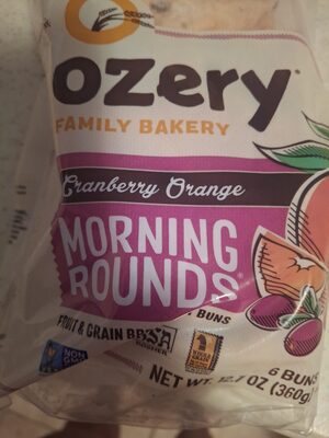 Morning Rounds Cranberry Orange