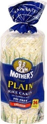 Mothers plain salted rice cakes