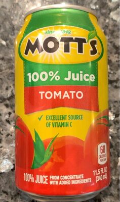 Mott's tomato juice
