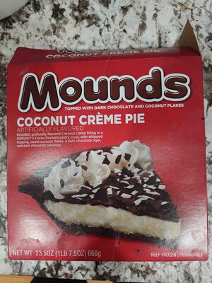 Mounds Coconut Cream Pie