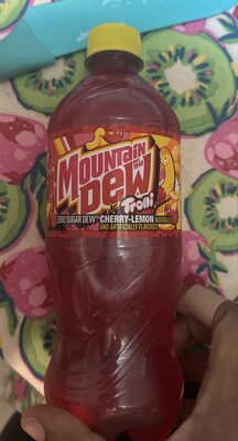 Mountain Dew, Zero Sugar, Trolli, Cherry-Lemon Naturally And Artificially Flavored, Dew