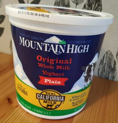Mountain High Original Style Plain Yogurt