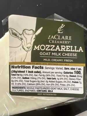 Mozzarella Goat Milk Cheese