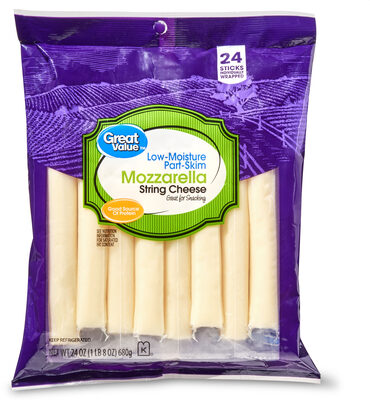 Mozzarella string cheese