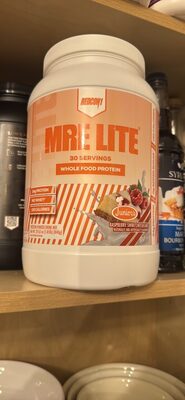 MRE LITE Raspberry Swirl Cheesecake Whole Food Protein