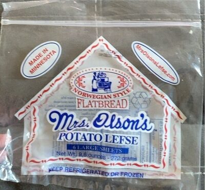 Mrs olson’s photo lefse