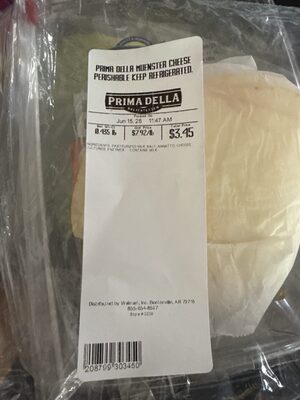 Muenster Cheese Deli Sliced